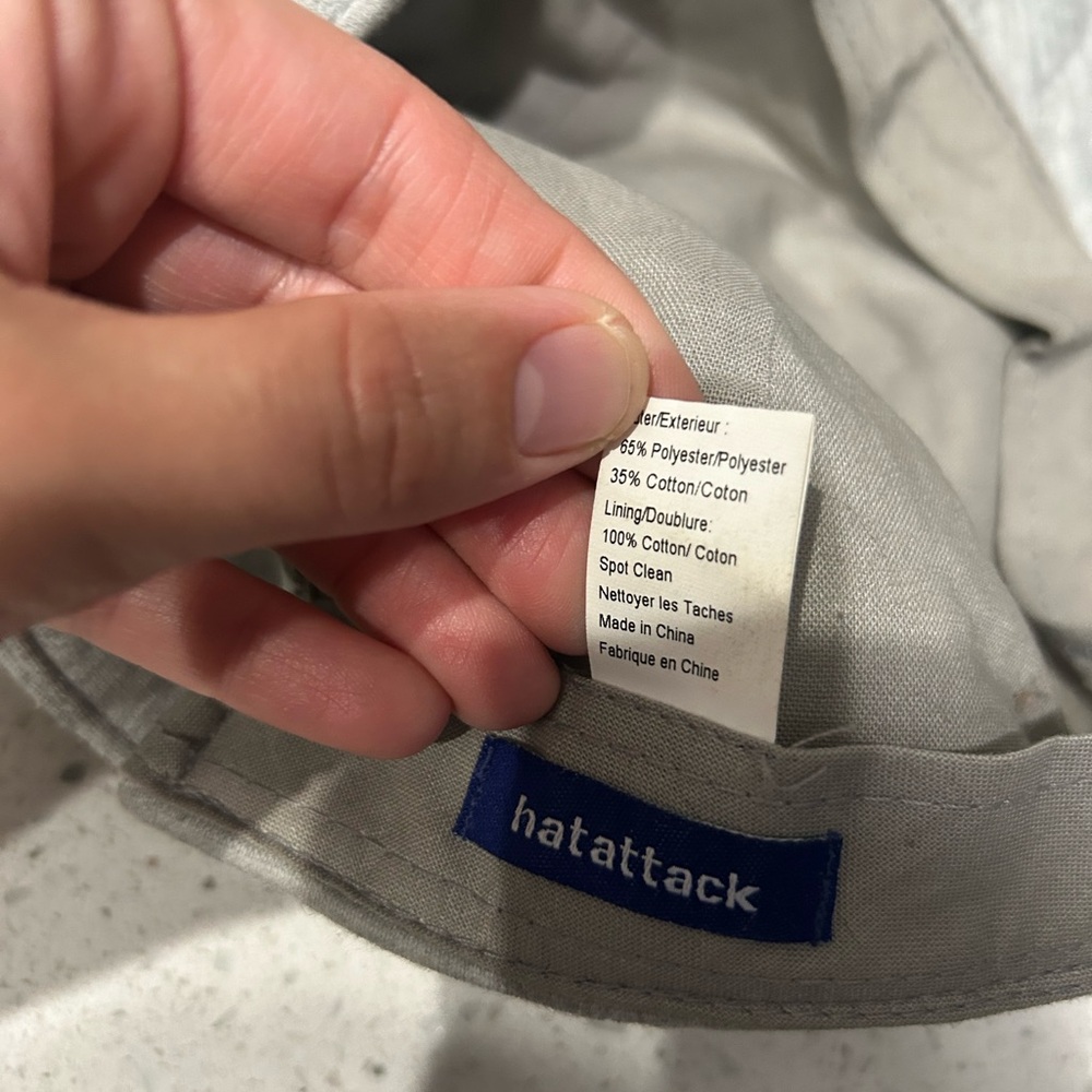 Hat Attack Light Gray Quilted Cap - image 6